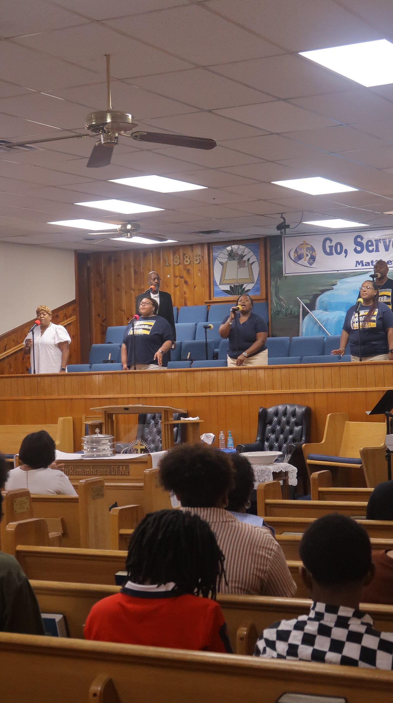Worship at Corinth Baptist Church
