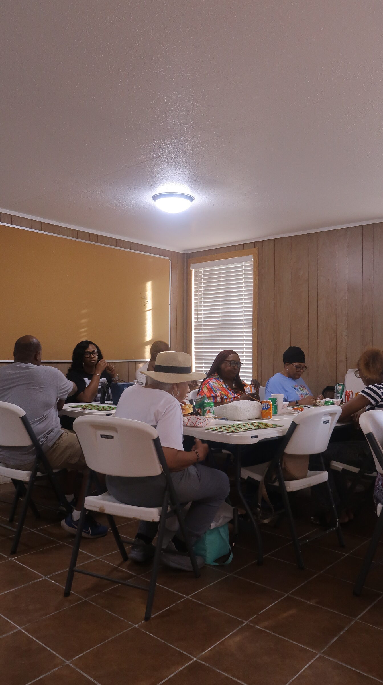 Members of Corinth Baptist Church gathered together