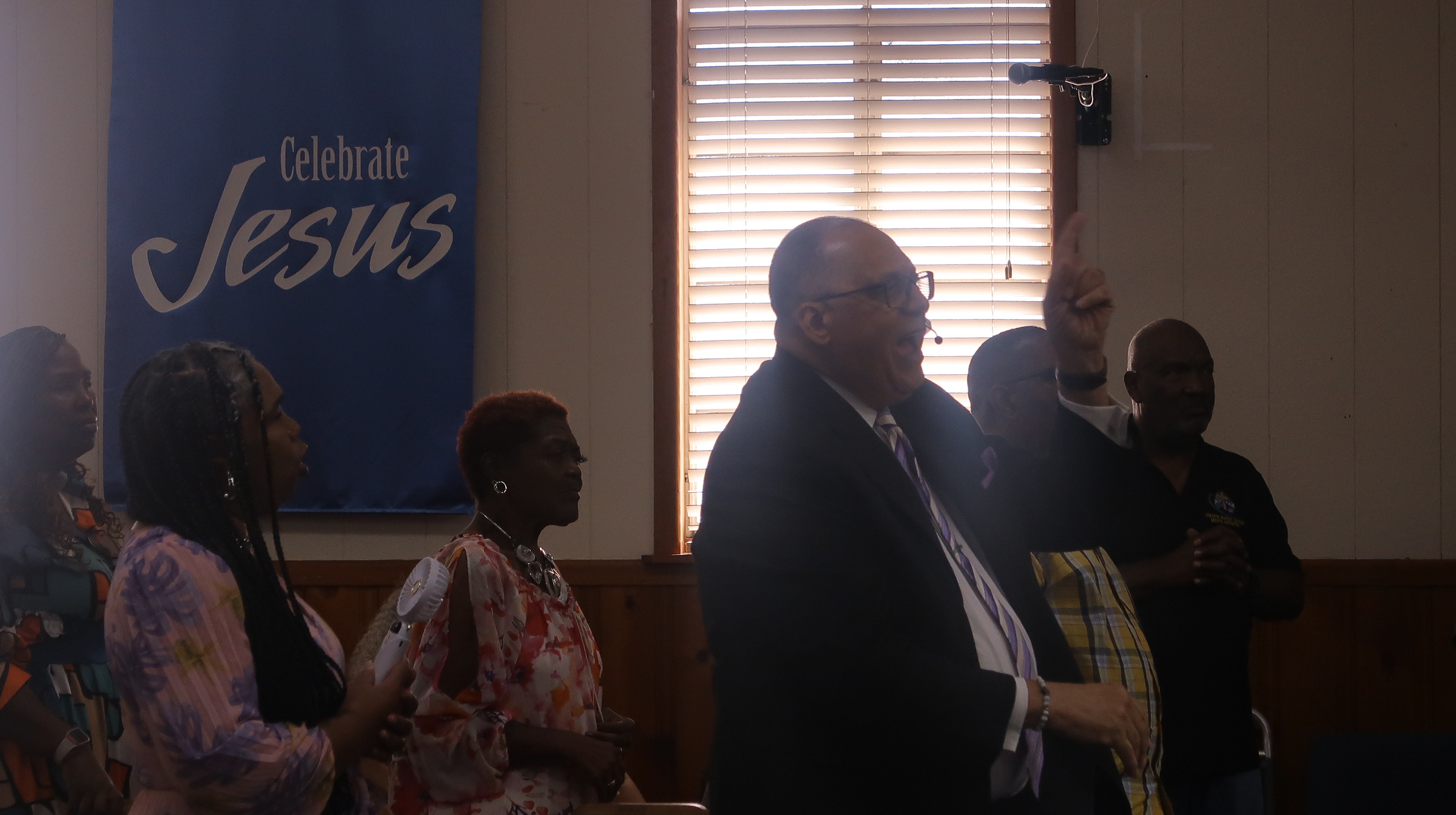 A moment from life at Corinth Baptist Church